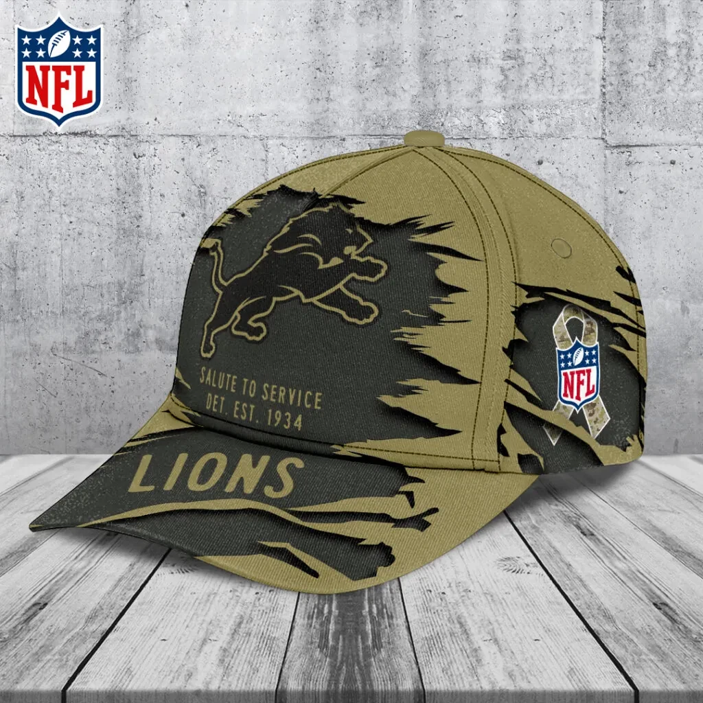Lions 2025 Salute to Service Classic Cap