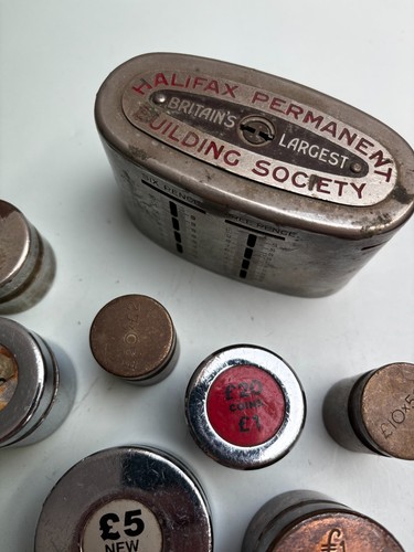 Halifax Largest Building Society Money Box & Vintage Post office weights bundle - Picture 8 of 23