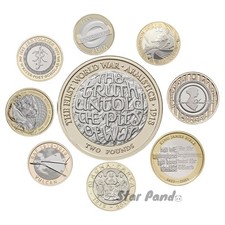 £2 Coin Two Pound Circulated And BU Brilliant Uncirculated - Available on eBay