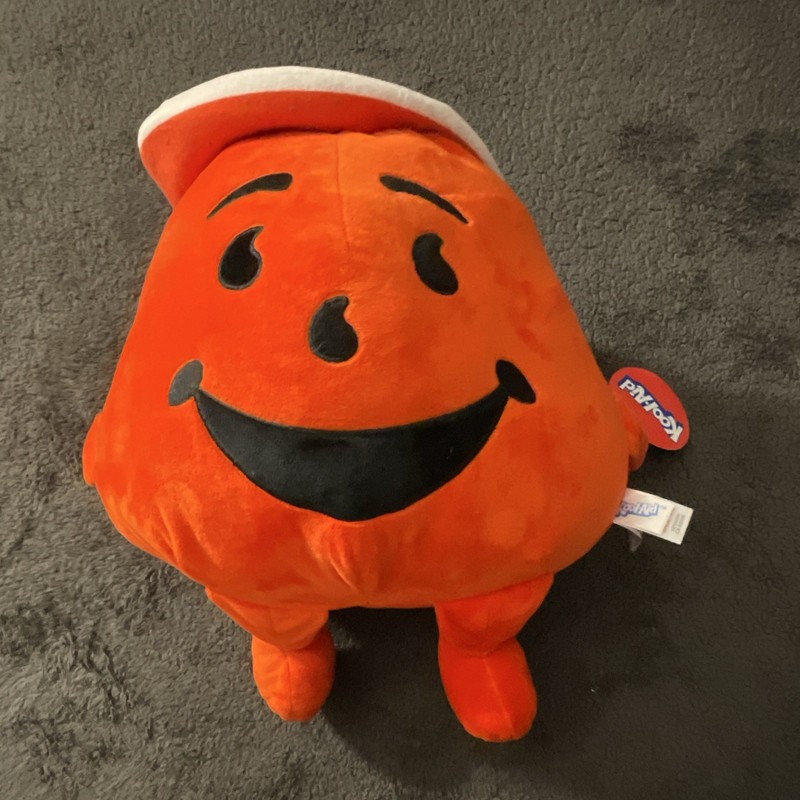 Play-Doh Kool-Aid Man Orange Plush Stuffed Toy Washable Medium 14-24in 2020