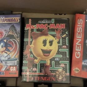 Lot Of Six Sega Genesis Games With Box, Game No Paperwork  Untested