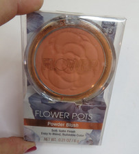 FLOWER Beauty FLOWER POTS Powder Blush, Peach Primrose PB2  New in Box 