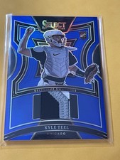 2025 Panini Select Kyle Teel RC Selective Swatches Blue Prizm Patch Relic /49