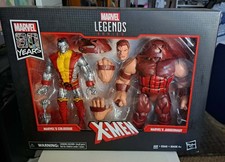 MARVEL LEGENDS 80TH ANNIVERSARY X-MEN COLOSSUS & JUGGERNAUT FIGURE 2-PACK SET