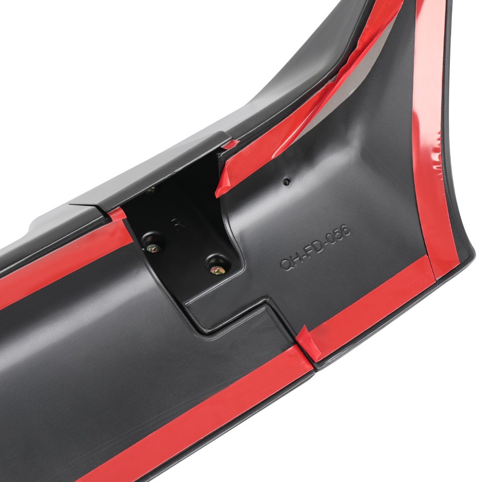 Fits 2009-2014 Ford F150 F-150 Matte Black Rear Window Roof Spoiler Cab ...