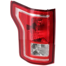 CAPA Tail Light Assembly For 2015-2017 Ford F-150 Driver Left Side With Bulb