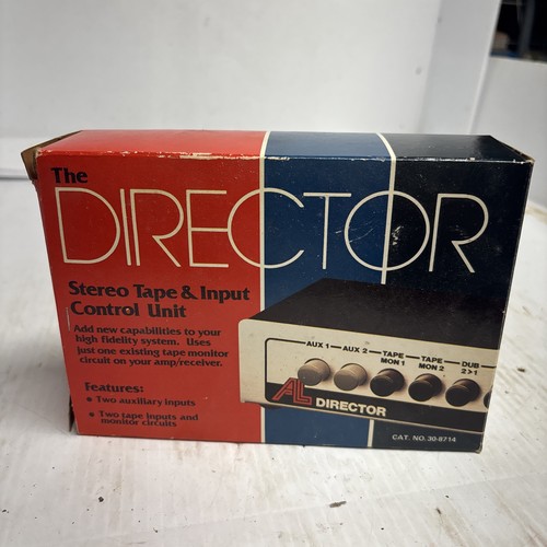 Vintage New AL Director Audiotex Electronics 30-8714 Audio Switcher Control Unit - Picture 1 of 8