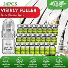 24PCS Infusion Hair Regrowth System Advanced Hair Growth Treatment for Men Women