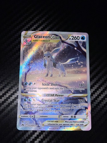 Glaceon VSTAR GG40/GG70 SWSH: Crown Zenith: Galarian Gallery Holo - Picture 2 of 6