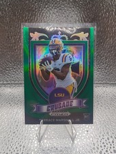 2021 Prizm Draft Picks TERRACE MARSHALL JR. #180 Green Crusade LSU PANTHERS 🏈