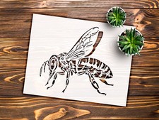 Intricate Bee Design Stencil for Unique Crafting Projects - StencilAir