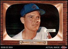 1955 Bowman #263 Eddie Joost Indians 6 - EX/MT
