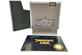 Nintendo Nes &ndash; Dragon's Lair - USA 1990 with Book and Cover