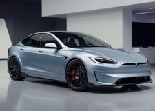 21” Tesla Model S Black VELARIUM Wheels Rims Plaid Factory OEM Original 2026 🔥