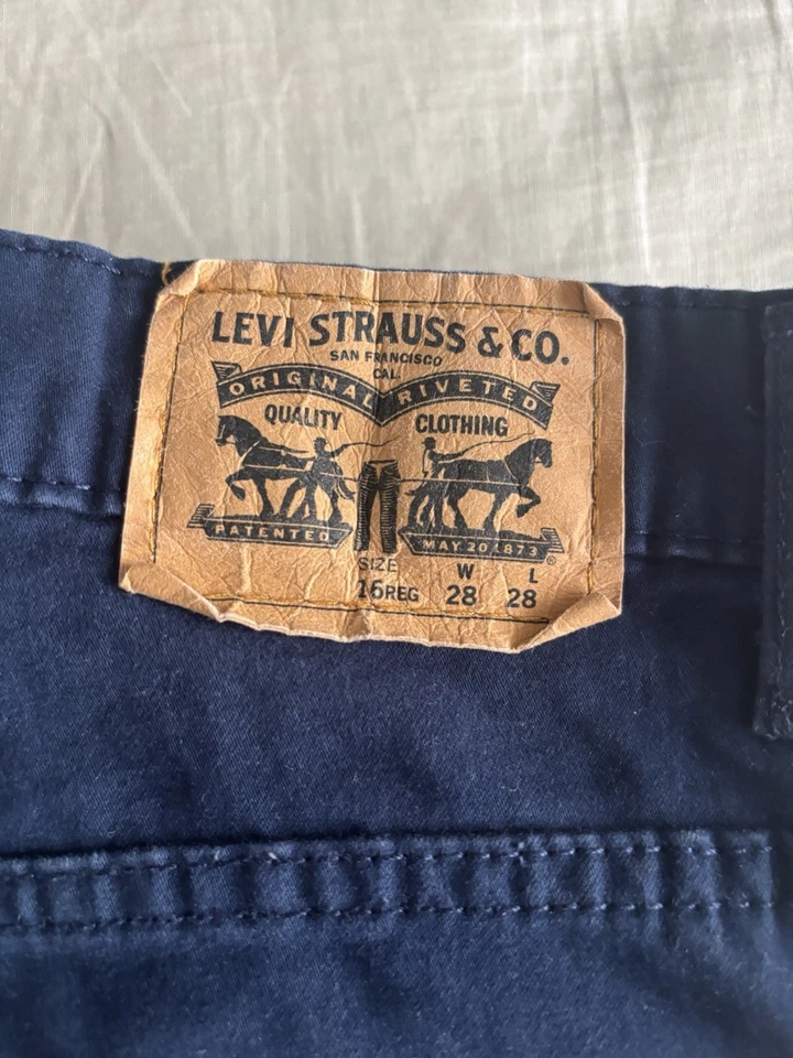 Levi's 511 Slim Fit azul oscuro 28x28 Foto 2 de 4