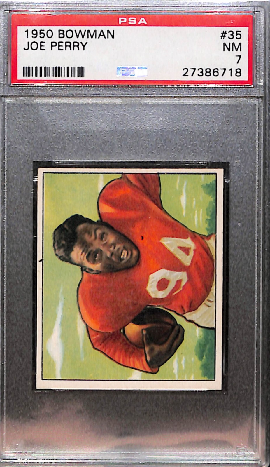 1950 Bowman Joe Perry #35 PSA 7