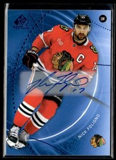 2025-26 SP Game Used Blue Auto Nick Foligno Auto #133