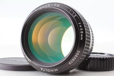 Late MINT Minolta MC ROKKOR PG 58mm F/1.2 Prime MF Hawk Eye Lens From JAPAN