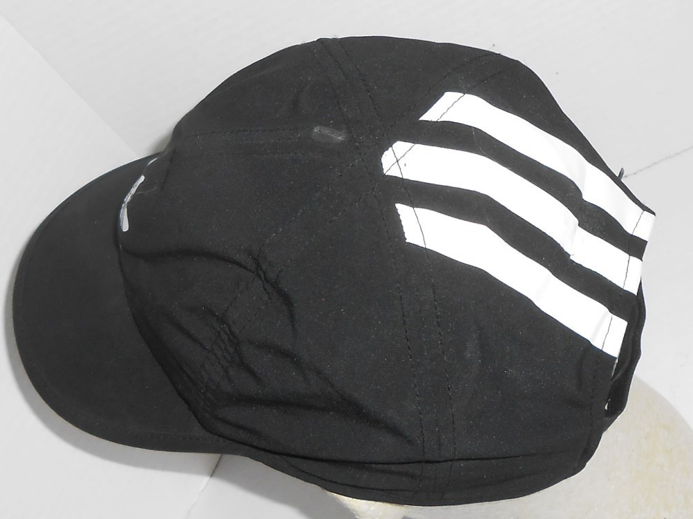 Adidas Aero Ready Adjustable Black Strapback 6 Panel Runners