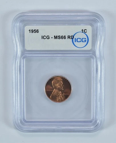 1956 Lincoln Wheat Cent MS66 RD ICG *7549