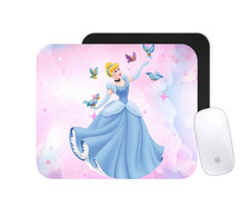 Cute Princess Mouse Pad  Royal Cartoon Desk Mat  Custom Fantasy Gift