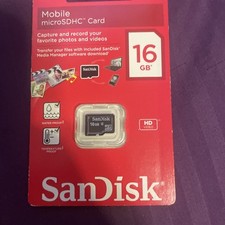 SanDisk Mobile Micro Sdhc Card 16bg