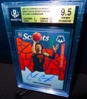 2021 PANINI CHRONICLES CADE CUNNINGHAM ROOKIE AUTO BGS 9.5 MOSAIC SCRIPTS AUTOS!