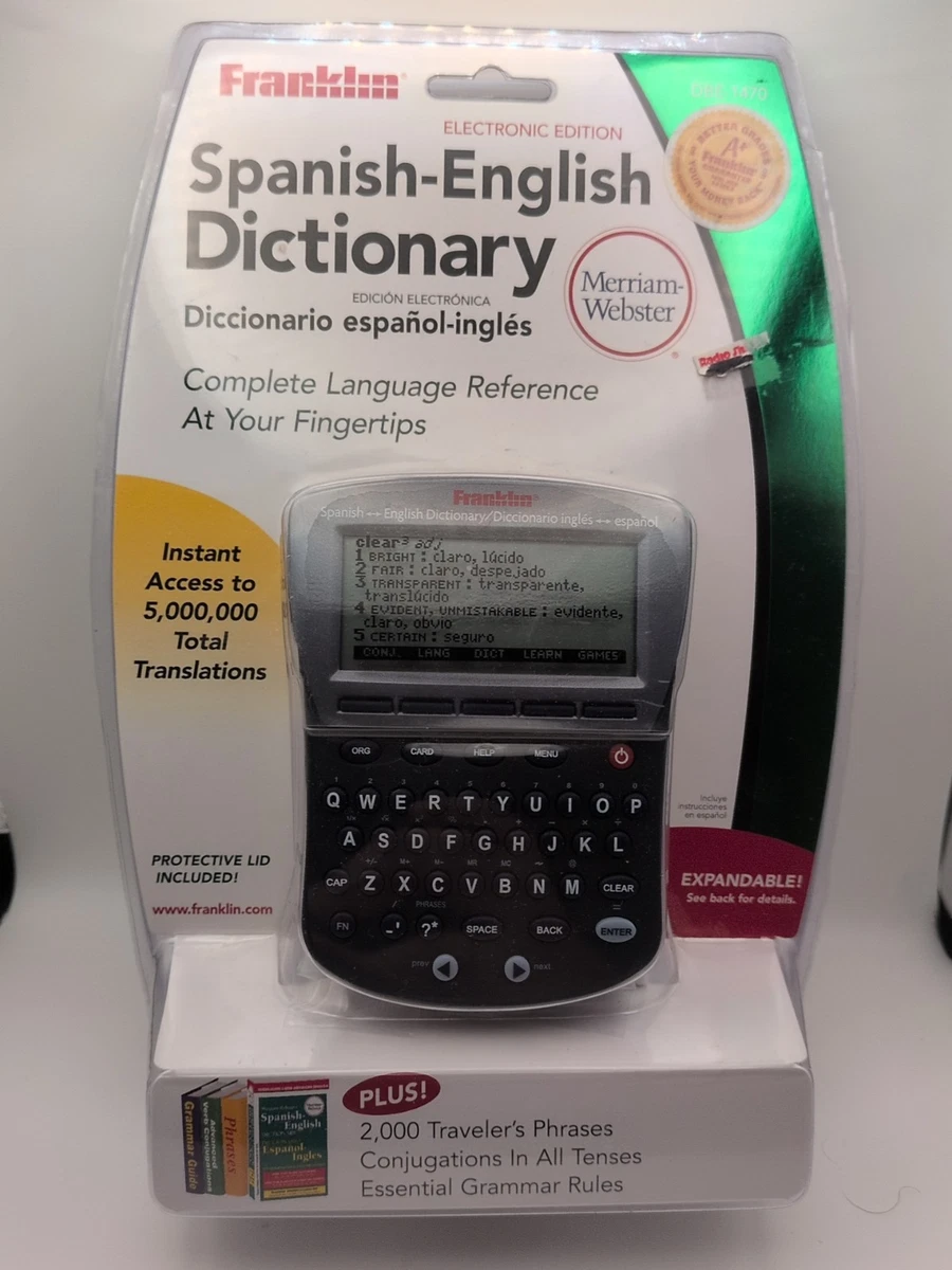 富兰克林手持式电子字典、翻译器| eBay