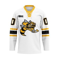 Sarnia Sting Personalized 2025 White Lace Hockey Shirt S-5XL