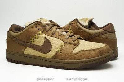 NIKE DUNK SB LOW USED SIZE SHANGHAI LIGHT TAUPE BLACK 304292