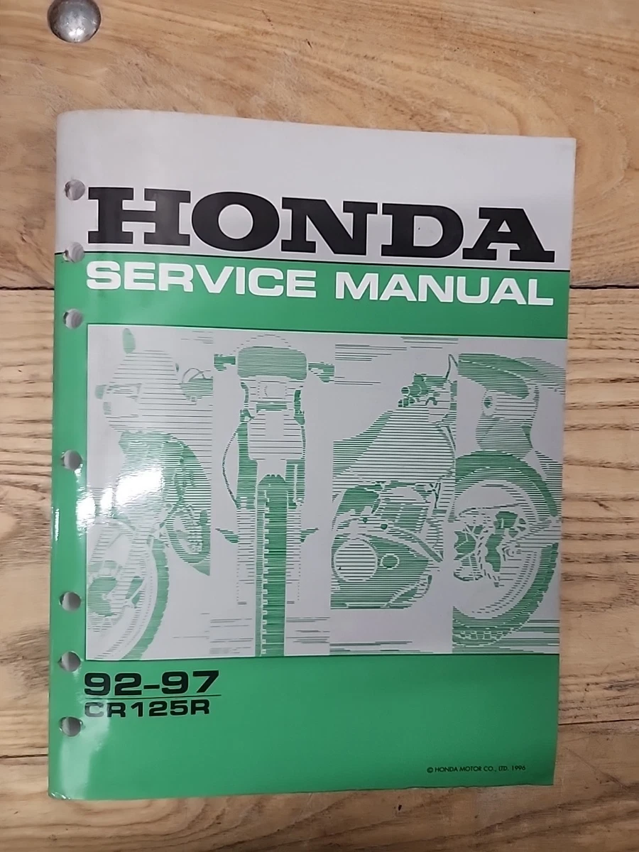 CR125 Motorcycle Repair Manuals & Literature for sale | eBay