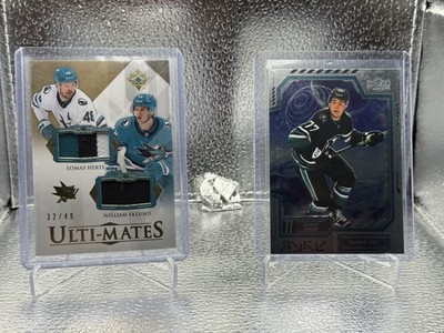 23-24 Ultimate Jers/49 Tomas Hertl William Eklund Patch  & Metal U Michael Misa