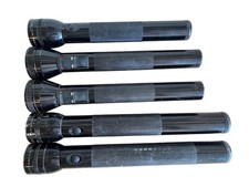 Mag-Lite Vintage Flashlight Black Aluminum Lo...