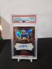 2024 SELECT BLAKE CORUM ROOKIE SIG-MAROON PRIZM PSA 10