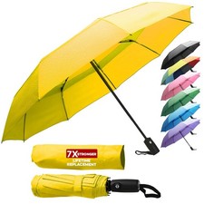 Travel Umbrella Compact - Small Umbrella for Backpack Purse, Portable Automa...