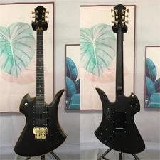 Custom Matt Black Mockingbird Electric Guitar Solid Body Active H-H Pickups