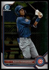 2022 Bowman Draft #BDC-173 Alexis Hernandez Chrome Chicago Cubs