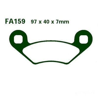 Bremsbelag EBC FA159TT vorne für Polaris Sportsman 500 EFI HO Bj. 2006-2007