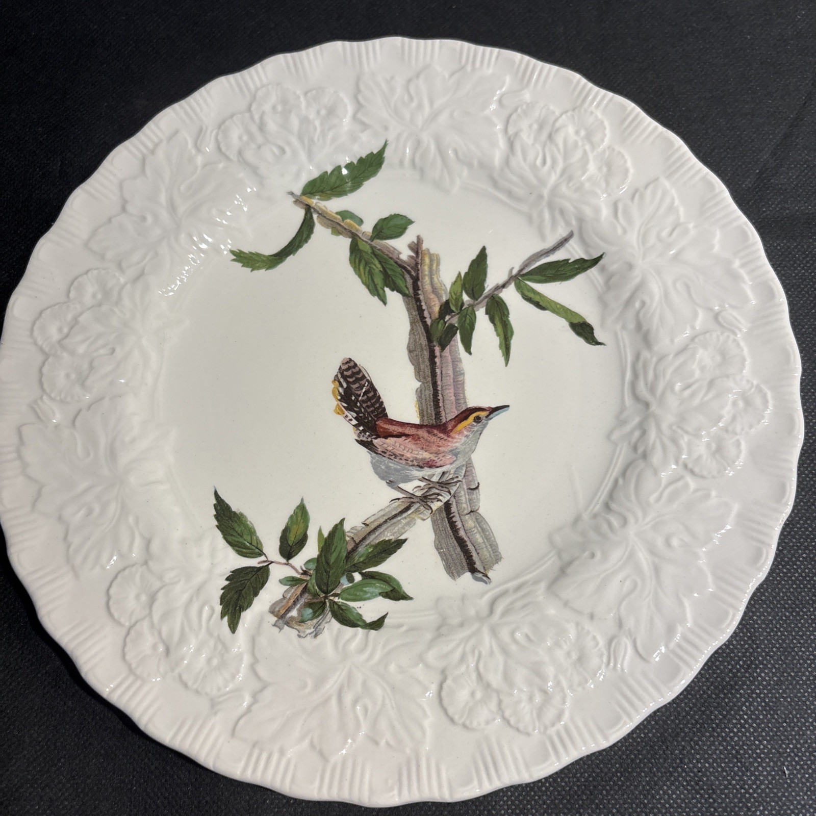 Vtg Alfred Meakin England Birds Of America 9” Plate