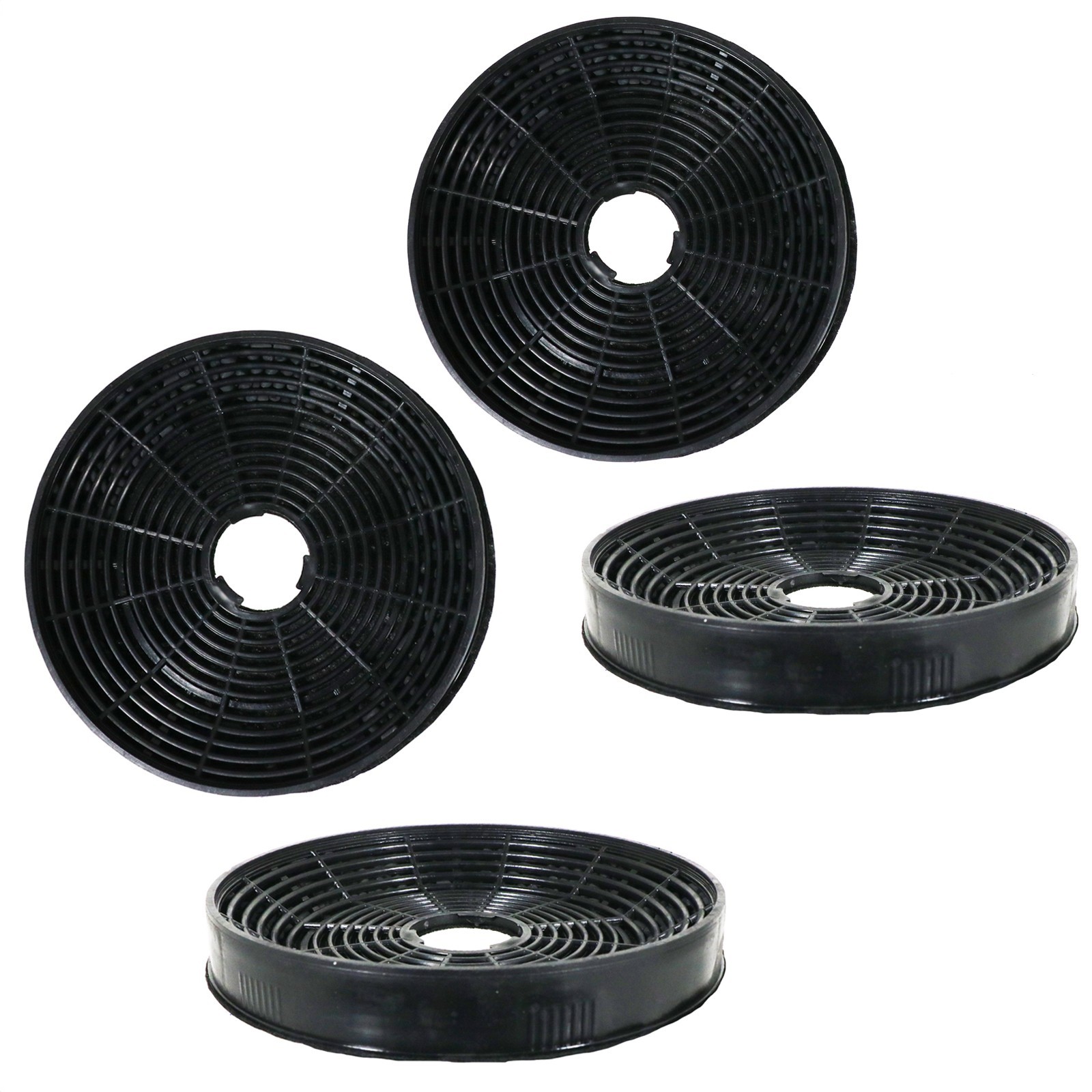 Carbon Filter for Leisure Cooker Hood Extractor Vent Activated Charcoal Round x4