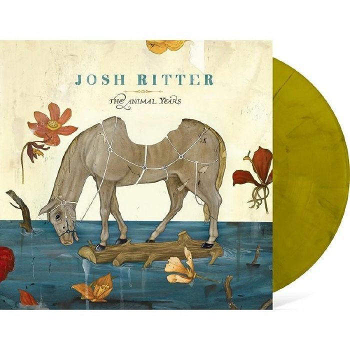 RITTER, Josh - The Animal Years (remastered) - YELLOW & BLACK SWIRL VINYL LP
