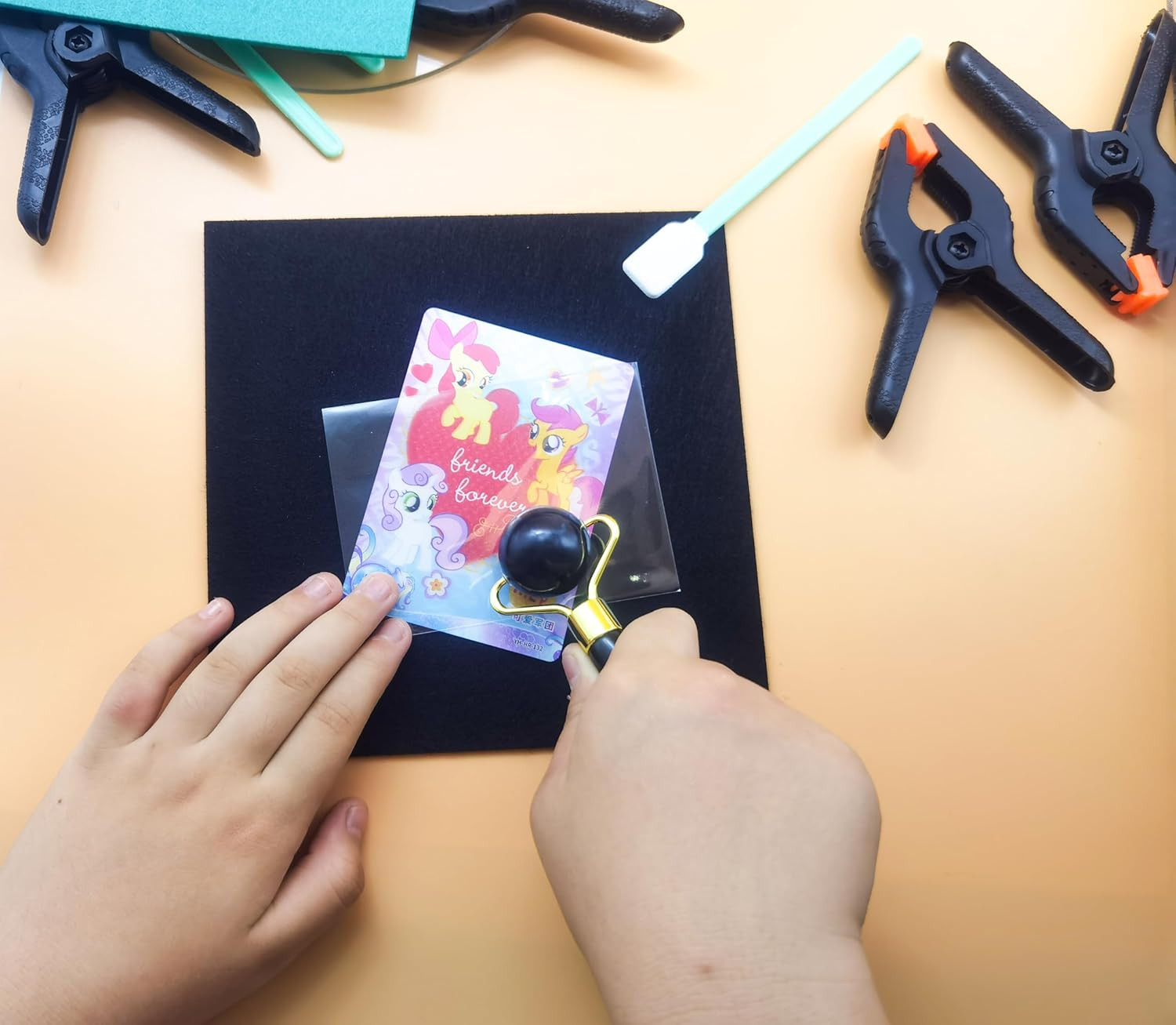 28 PCS Trading Card Cleaning Kit Sports Card Care Cleaning Kit Care Accessory Pa