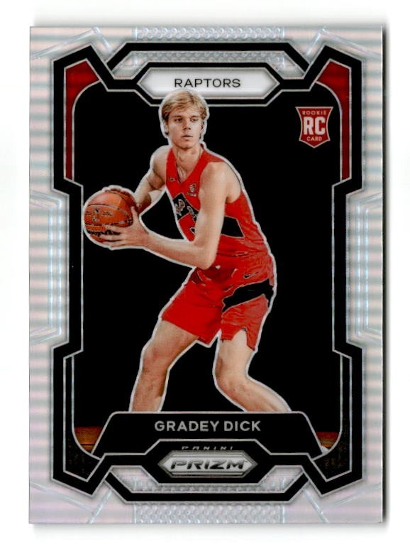 2023-24 Panini Prizm #134 Gradey Dick Prizm Silver