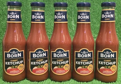 10 /L) 5x Born Curry Ketchup Tomatenketchup Ostprodukt 450ml Versand0 