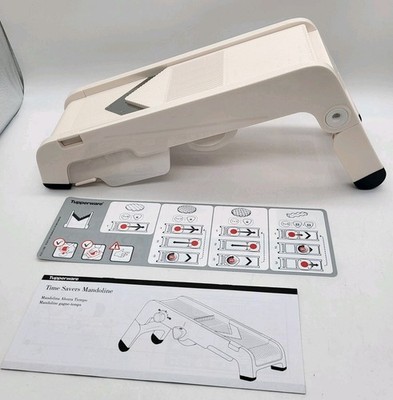 Tupperware Time Savers Mandolin Food Fruit Vegetable Slicer Dicer - New Open Box