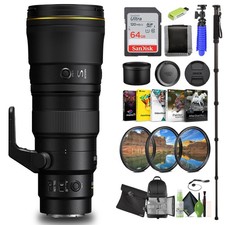 Nikon NIKKOR Z 600mm f/6.3 VR S Lens 20122 64GB Memory Card BackPack -