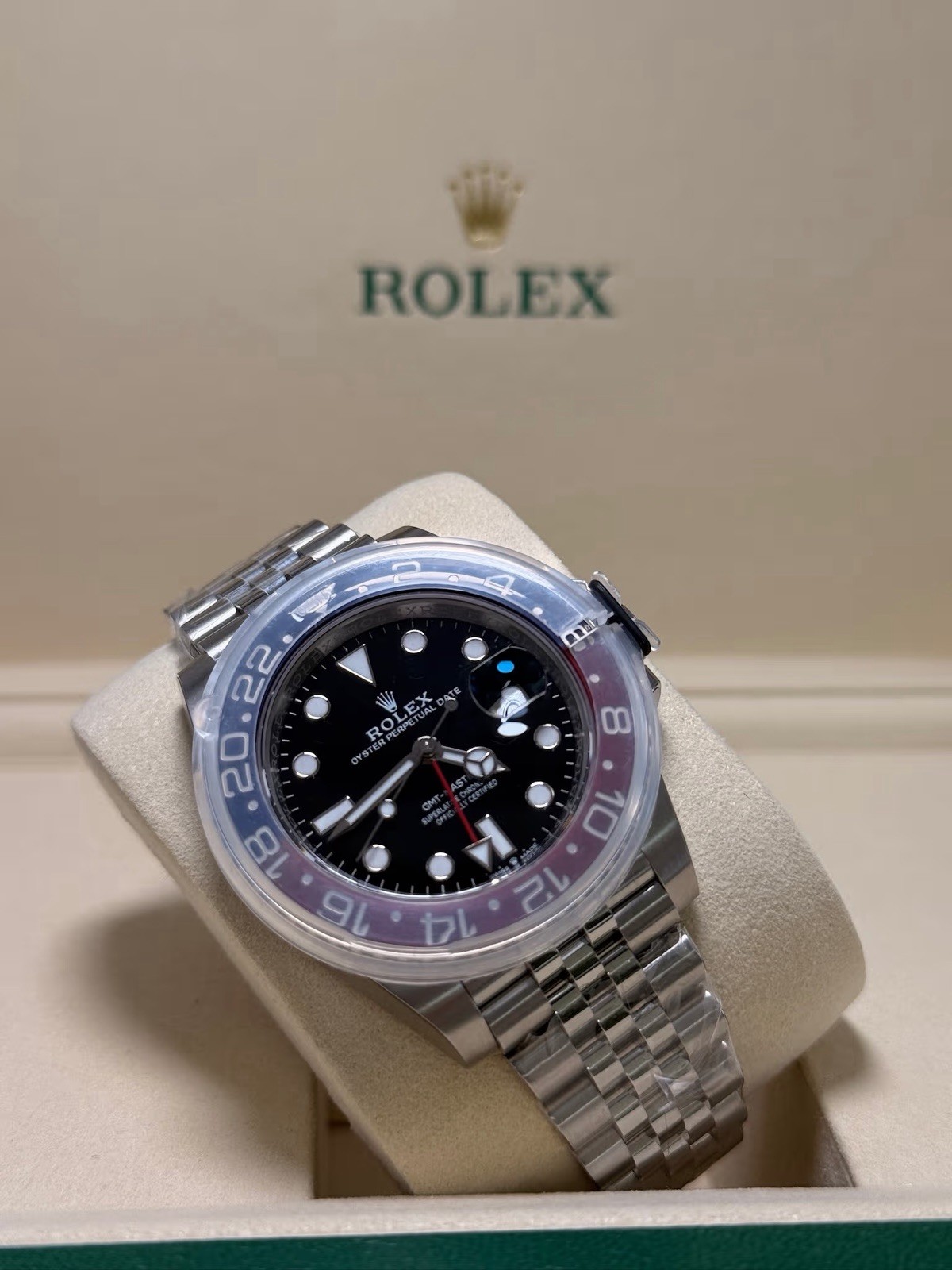 Rolex GMT-Master II Pepsi Fully Stickered