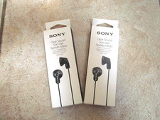 Sony MDR-E9LP Stereo Earphones EarBuds Lot of 2