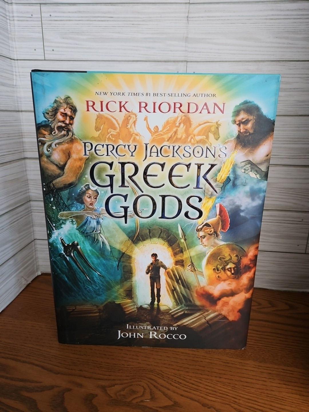 Percy Jackson's Greek Gods - Rick Riordan Hardcover With Dust Jacket New