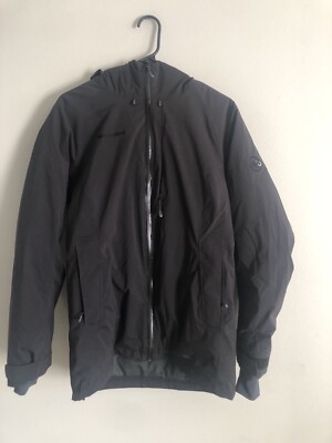 Mammut Women's Elizabeth Insulated Ski Snowboard Jacket Size Small Black 